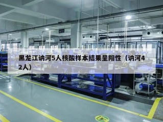 黑龙江讷河5人核酸样本结果呈阳性（讷河42人）